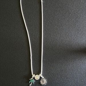 Fashion chain necklace with charms